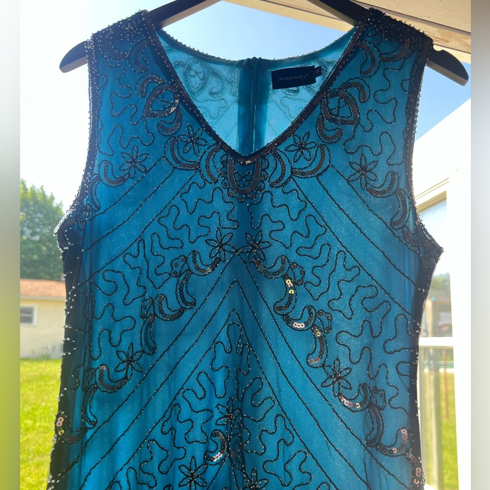 1920s great gatsby flapper dress